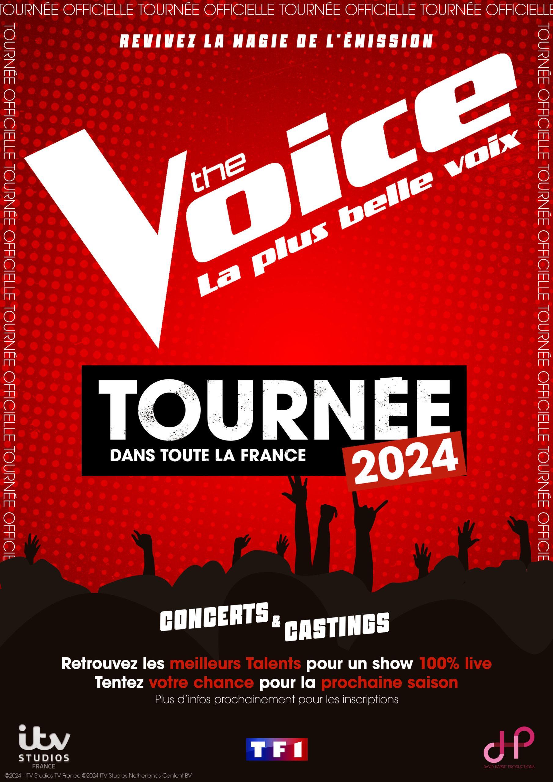 The Voice -  La tournée - La Palestre - Le Cannet (06)